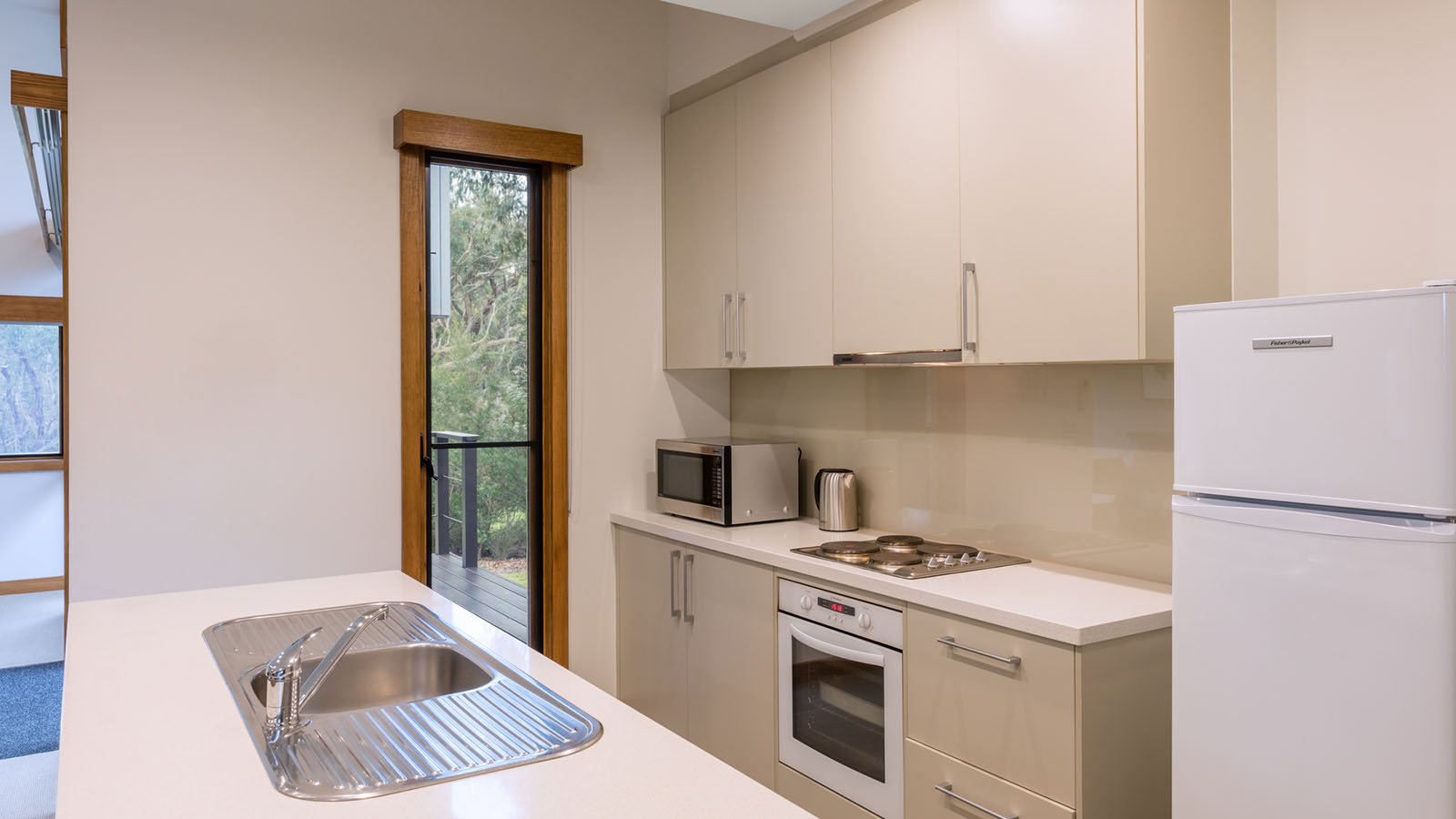 Kitchen in RACV Inverloch resort 2-bedroom Villa.