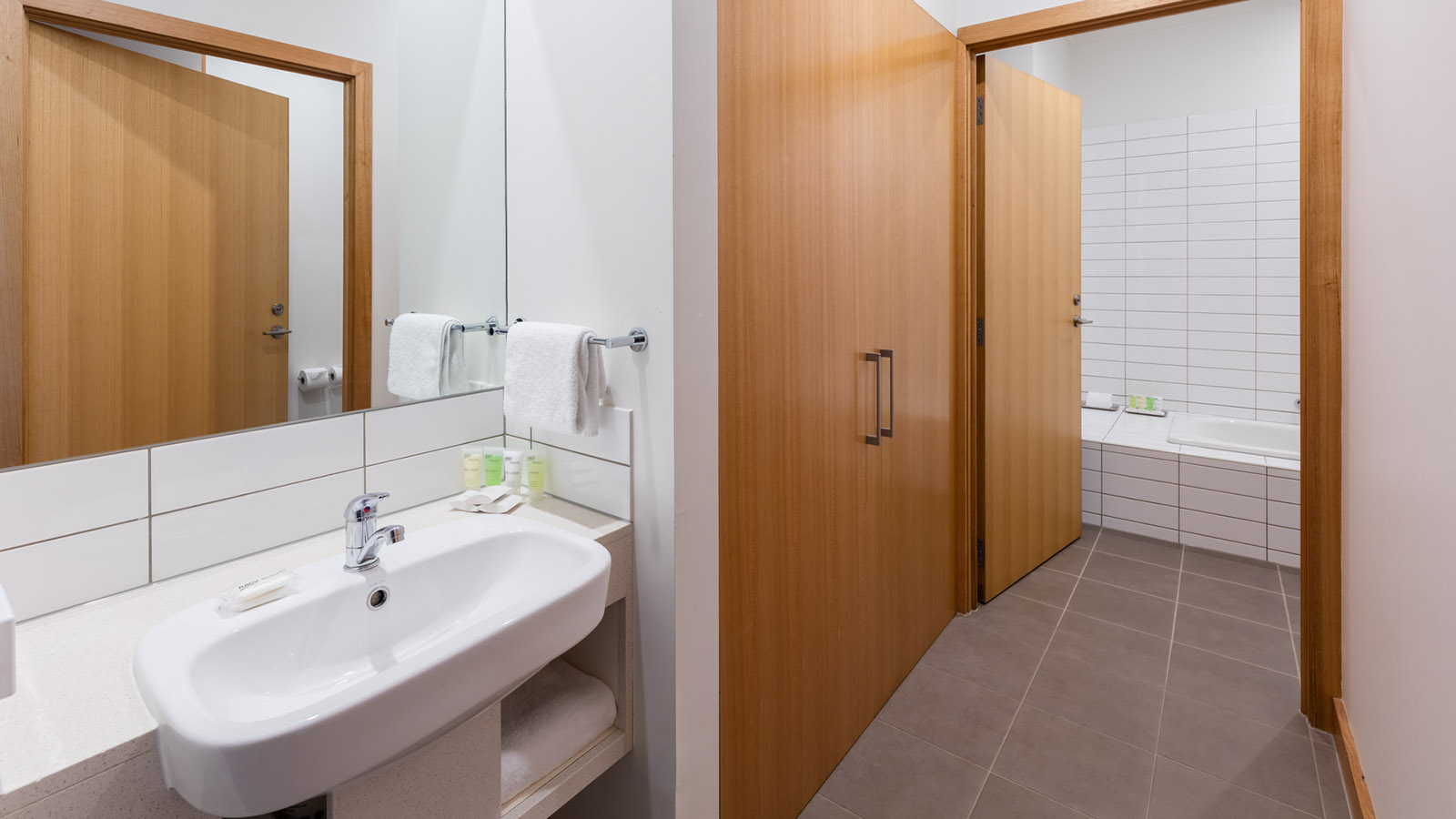 Bathroom in RACV Inverloch resort 3-bedroom Villa.