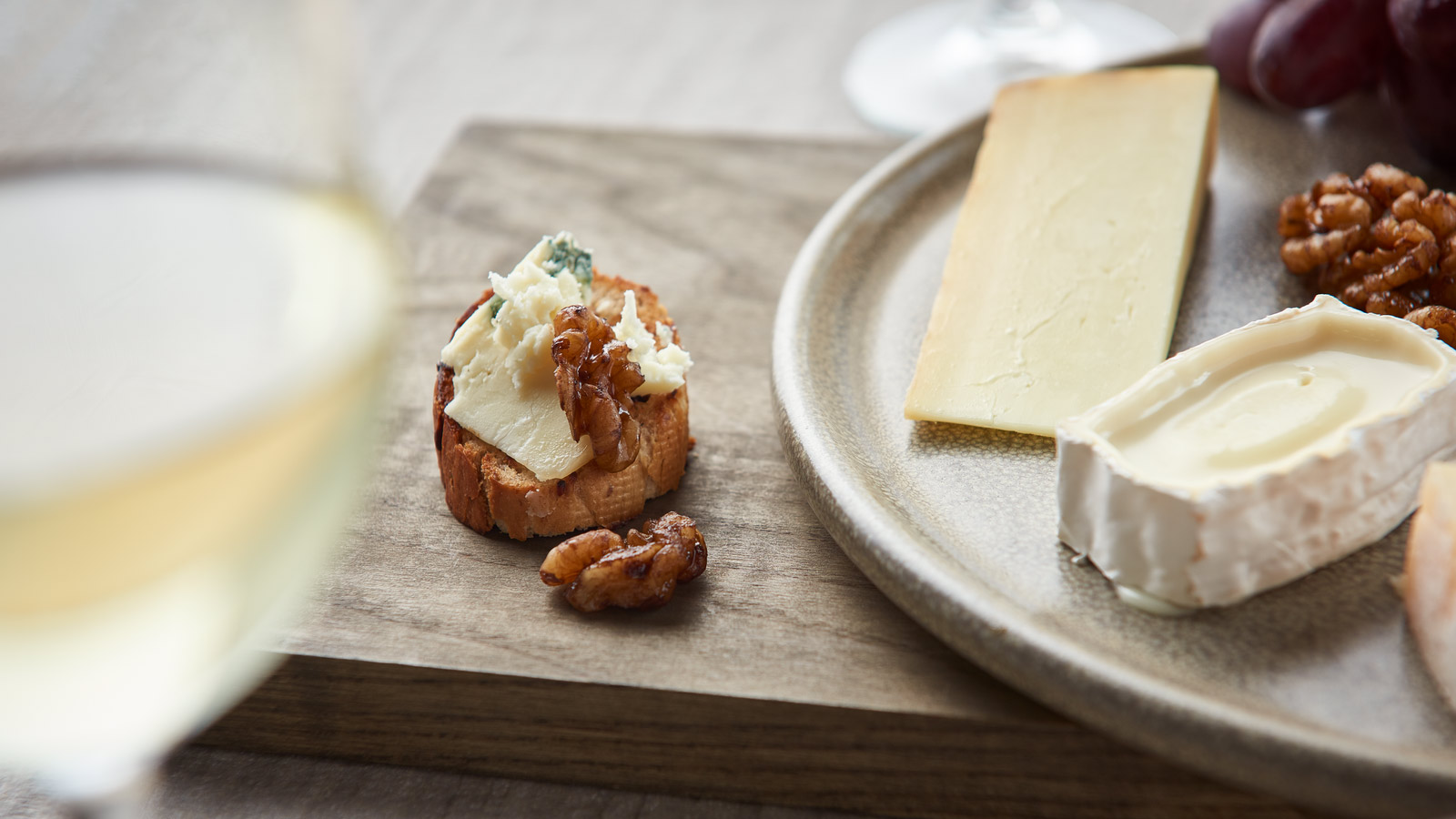 Cheese selection at Radius restaurant at RACV Inverloch Resort.