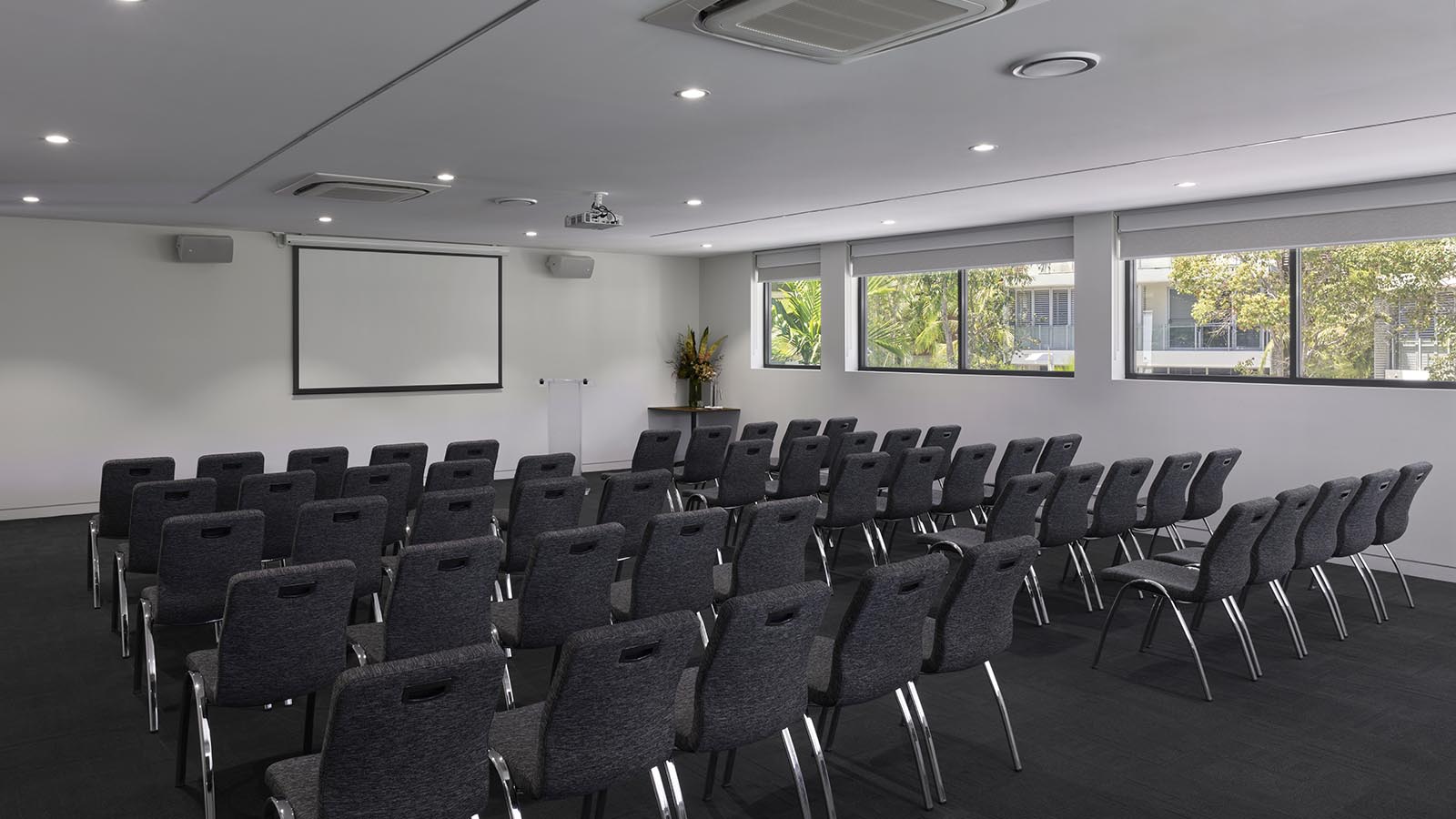 RACV Noosa Resort Weyba Room set up theatre style.