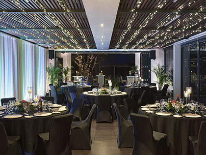 RACV Noosa Resort Terrace intimate banquet.