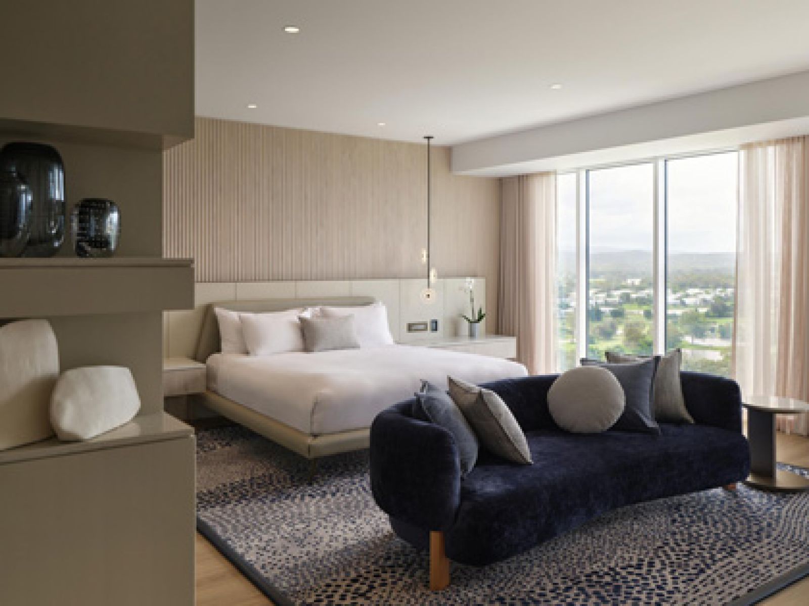 Executive suite bedroom
