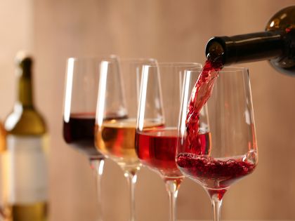 glasses of wine