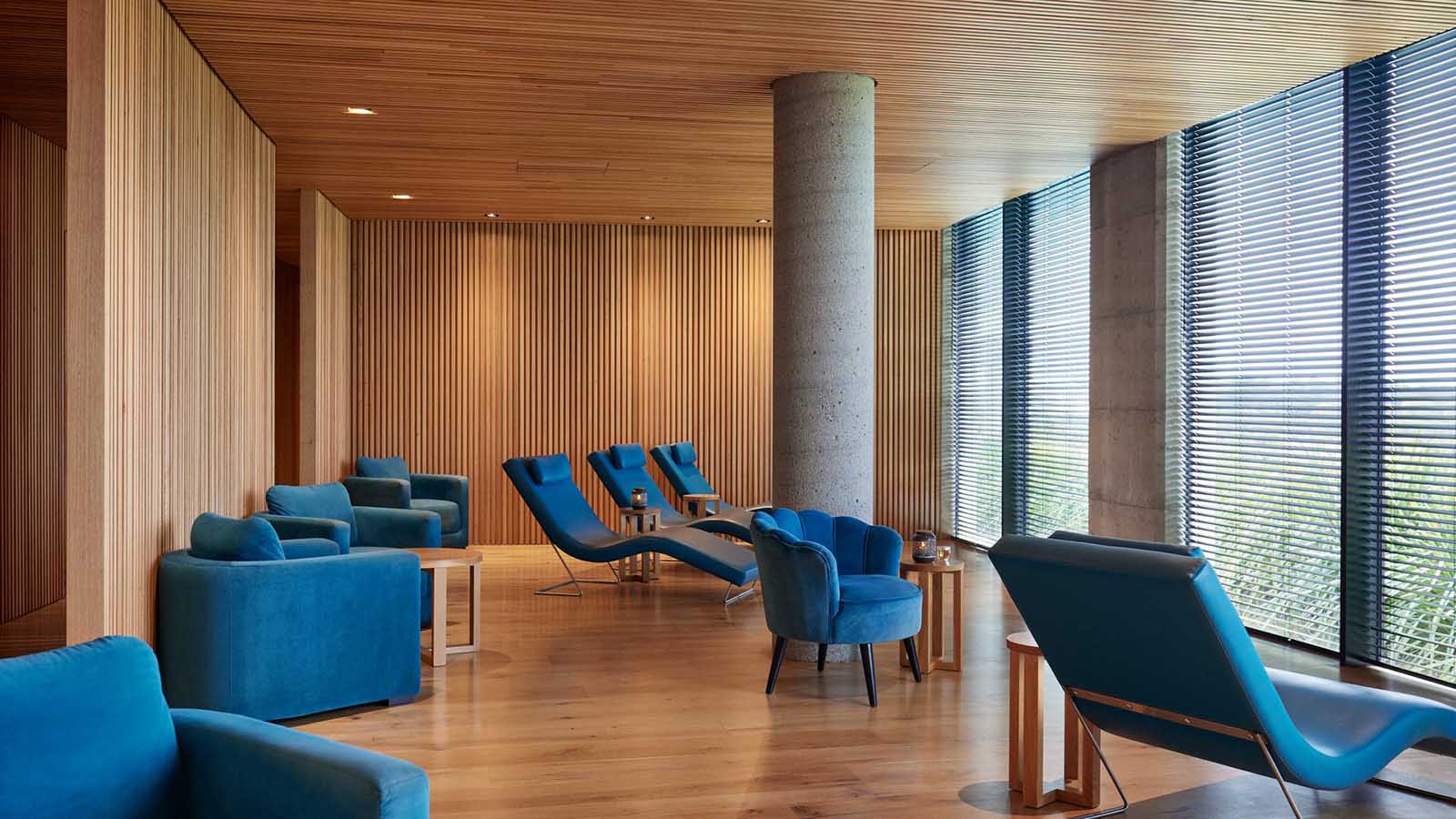 Relaxation lounge at RACV Torquay One Spa.