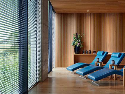 Relaxation lounge at RACV Torquay One Spa.