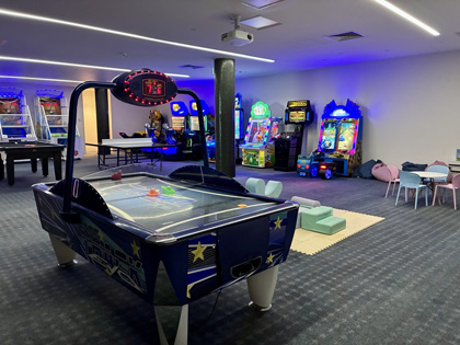 Games room at RACV Torquay