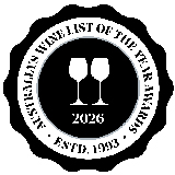Award for Wine List of the Year 2026 2 glasses.