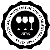 Award for Wine List of the Year 2026 2 glasses.