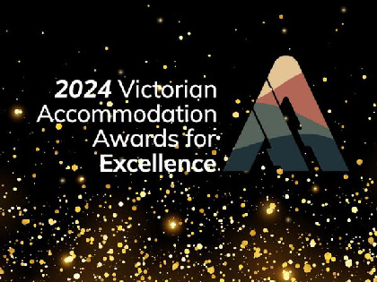 2024 Victorian Accommodation Awards for Excellence logo
