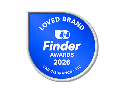Finder 2026 award for loved brand car insurance, Victoria.