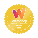 WeMoney 2026 award for electric car loan of the year.