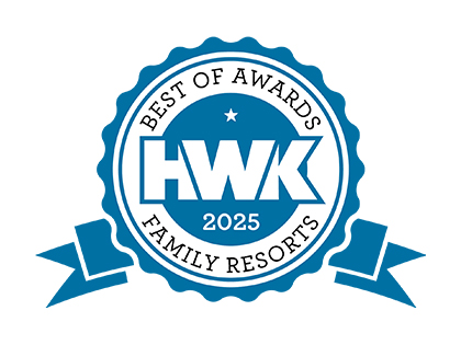 Holidays with Kids 2025 award for best family resort.