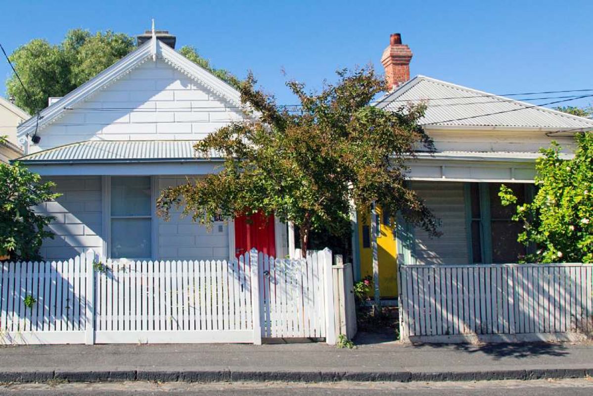 three Melbourne houses