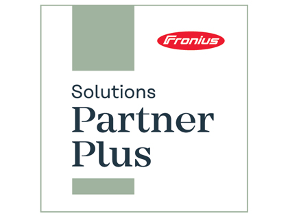 Fronius Solutions Partner Plus logo.