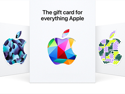 Apple Gift Card.