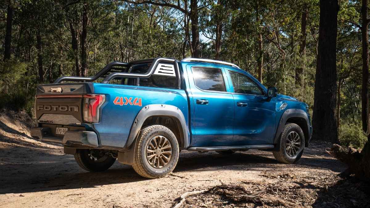 2025 Foton Tunland V9-S rear three quarter