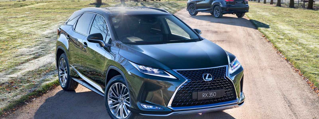 Lexus RX300 Sports Luxury parked on a country road