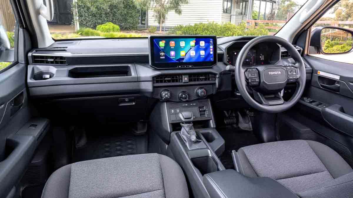 2026 Toyota HiLux WorkMate Cabin