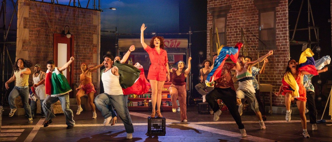 In The Heights_Daniel Boud large group of actors performing on stage