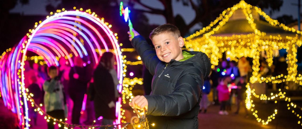 Winter Wonderlights at Sovereign Hill RISING rink