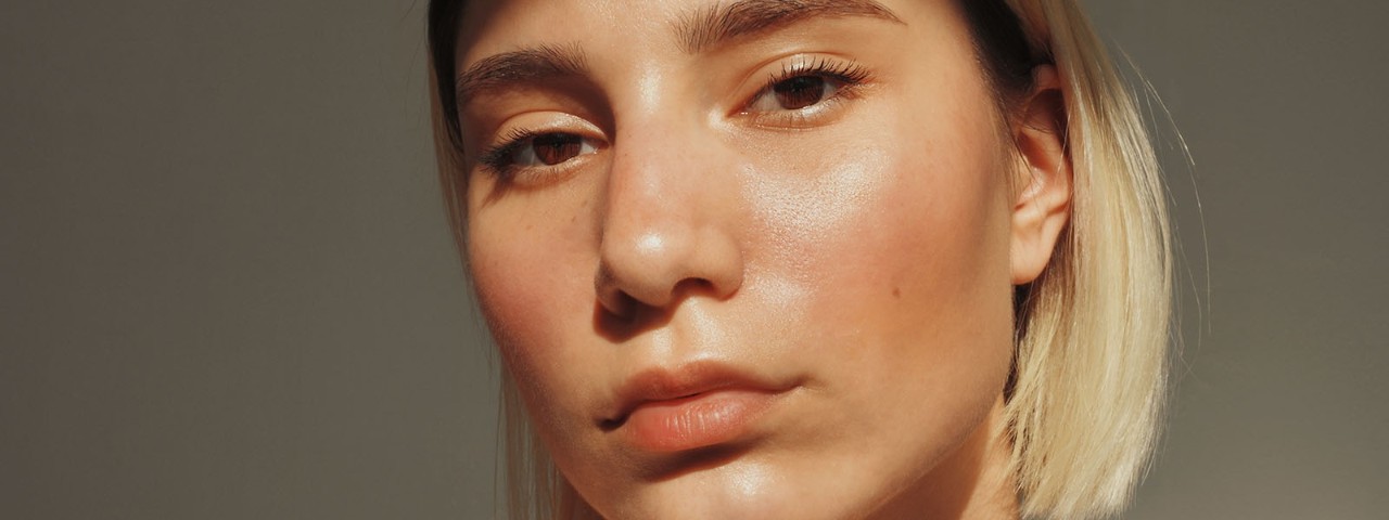 Girl with smooth skin
