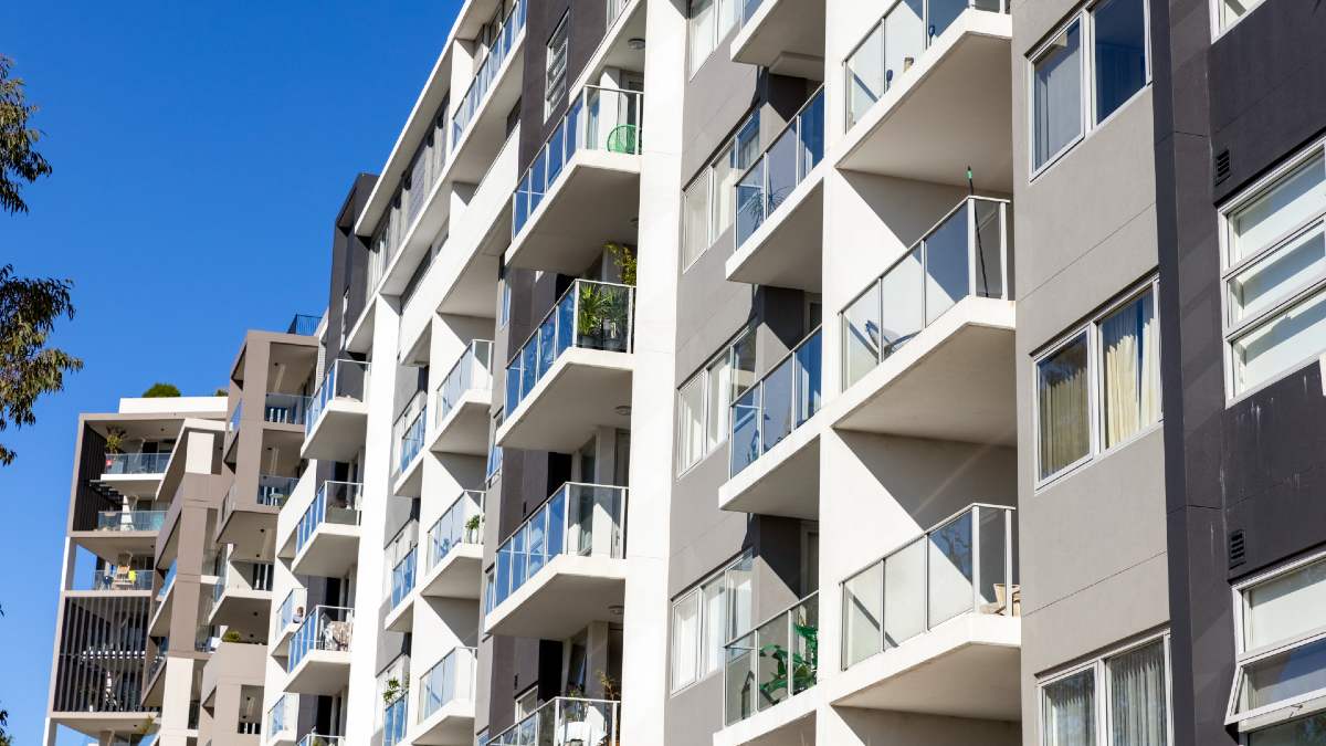 exterior apartment block