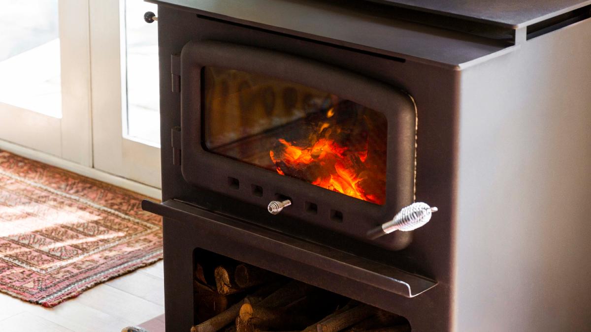 indoor fireplace