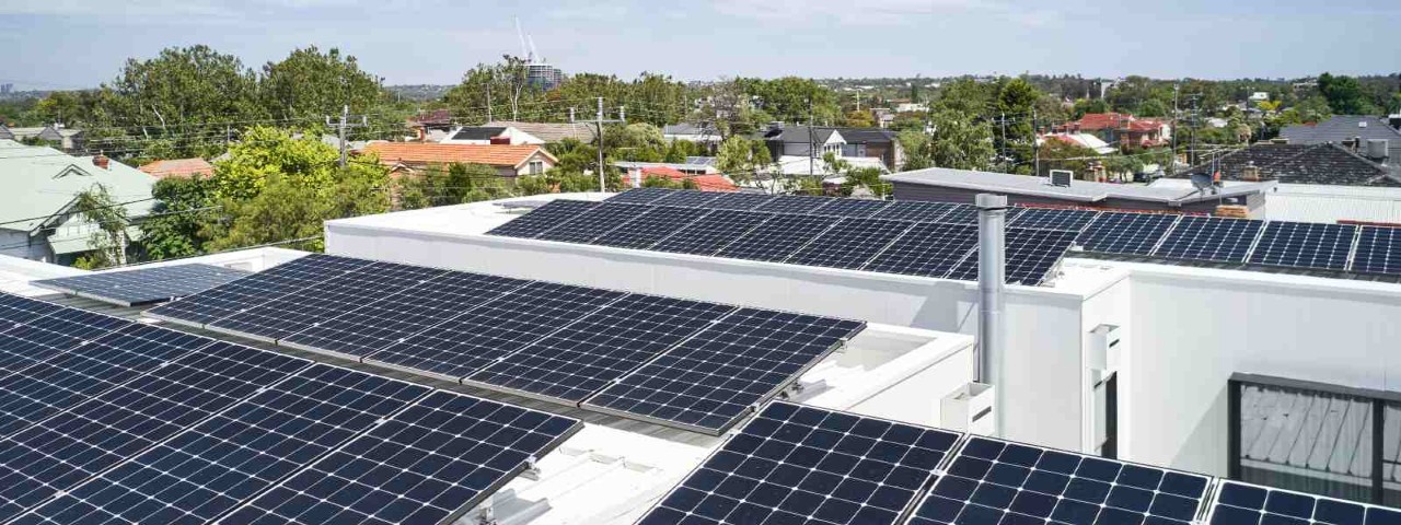 solar panels installed on a Fairfield house by RACV Solar