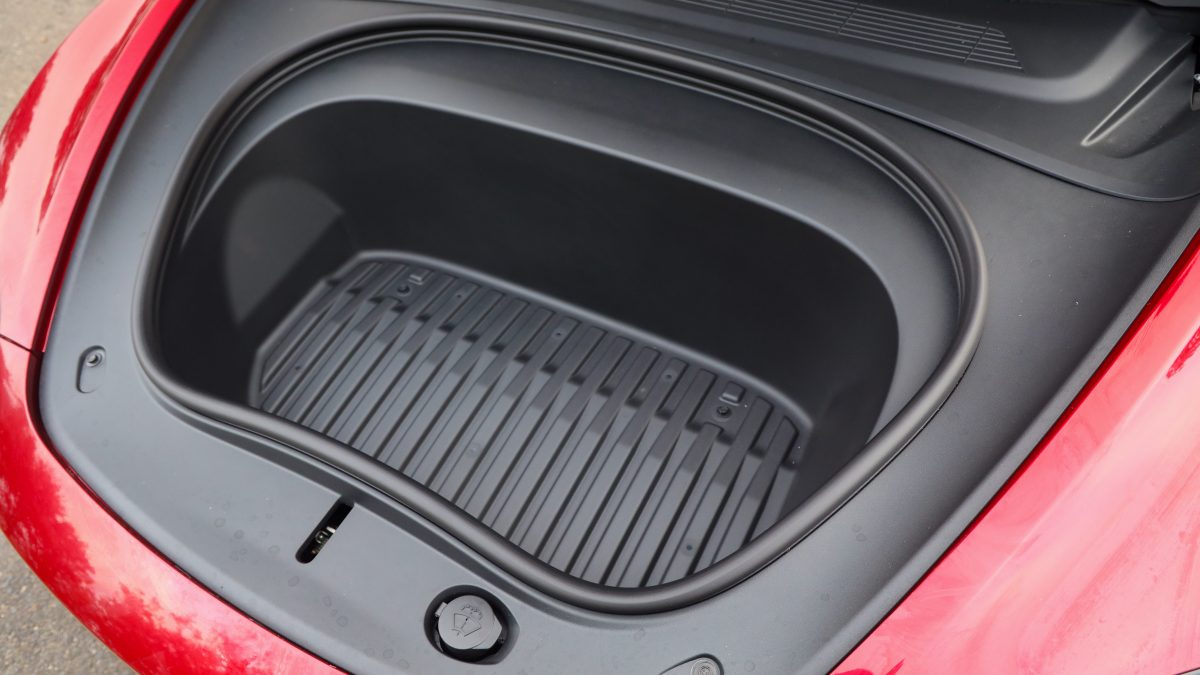 Tesla Model Y frunk