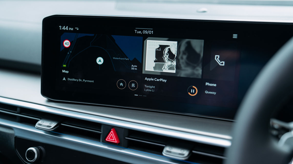 Kia Sorento infotainment screen