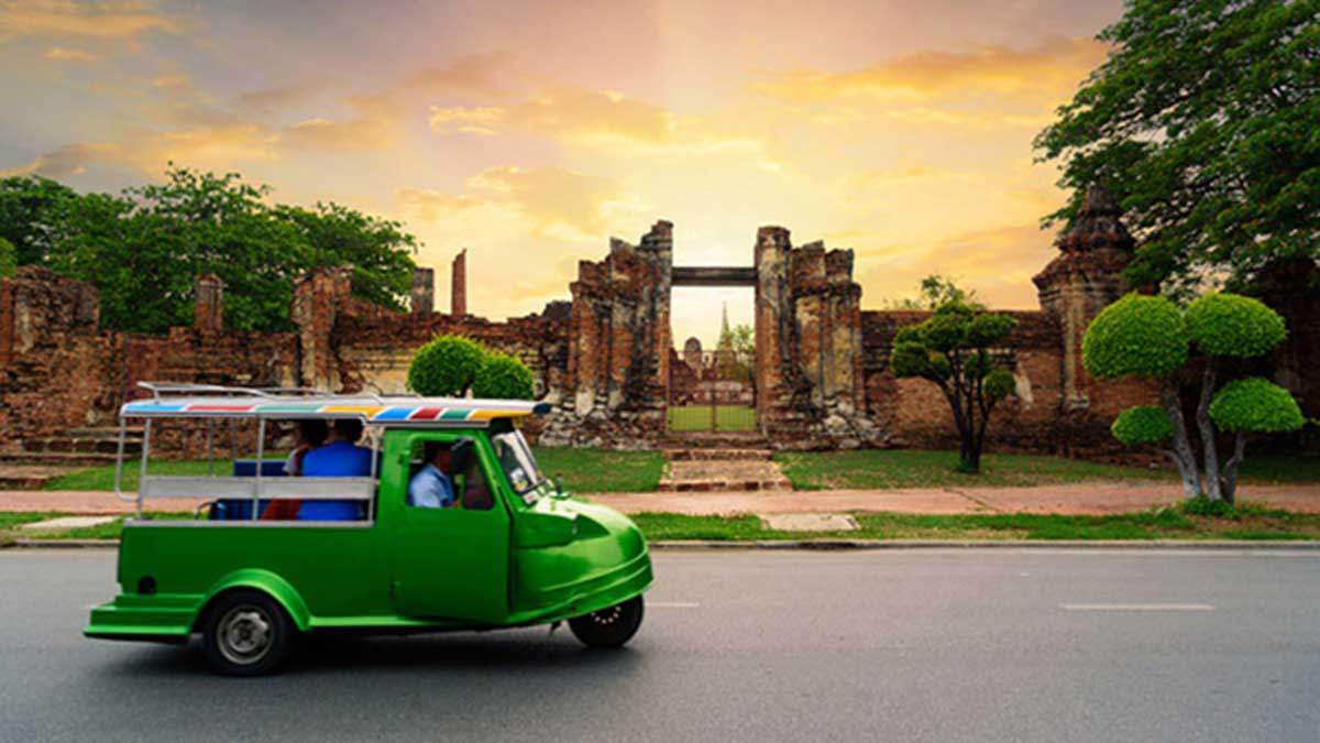 Thailand tuk tuk
