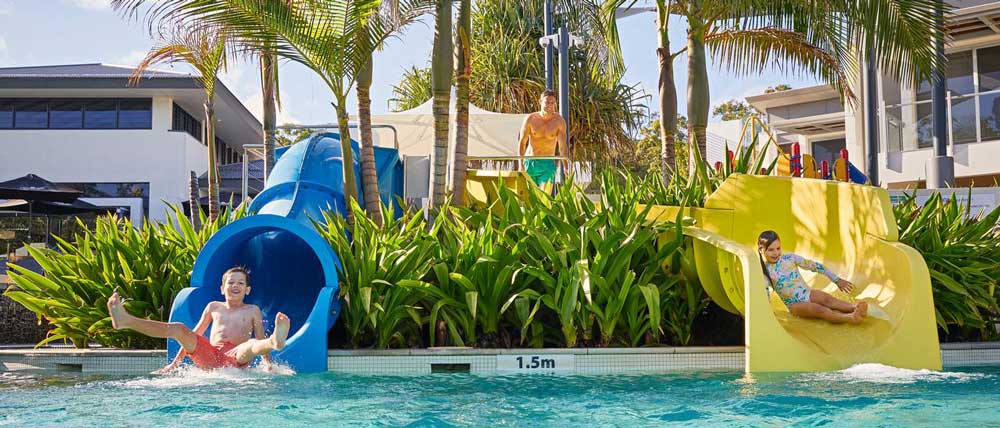 Slides at RACV Noosa Resort