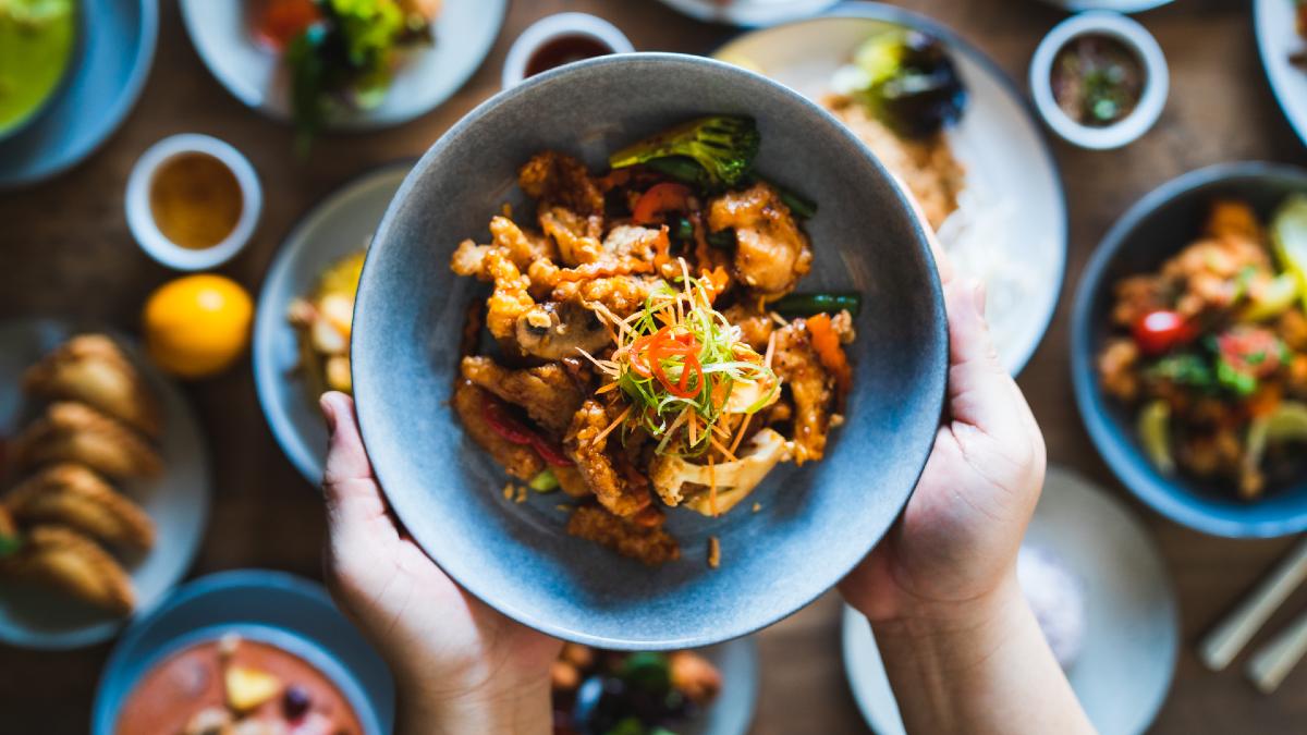 Pak Krapao Moo, fried pork with basil