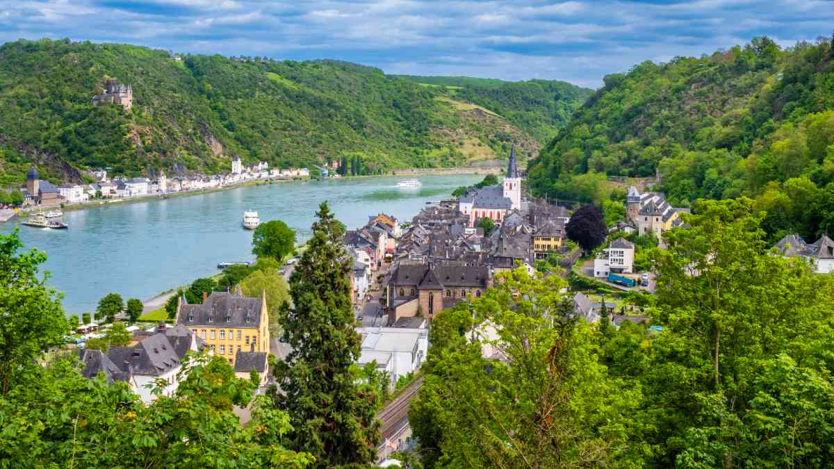cruise ships on the Rhine River