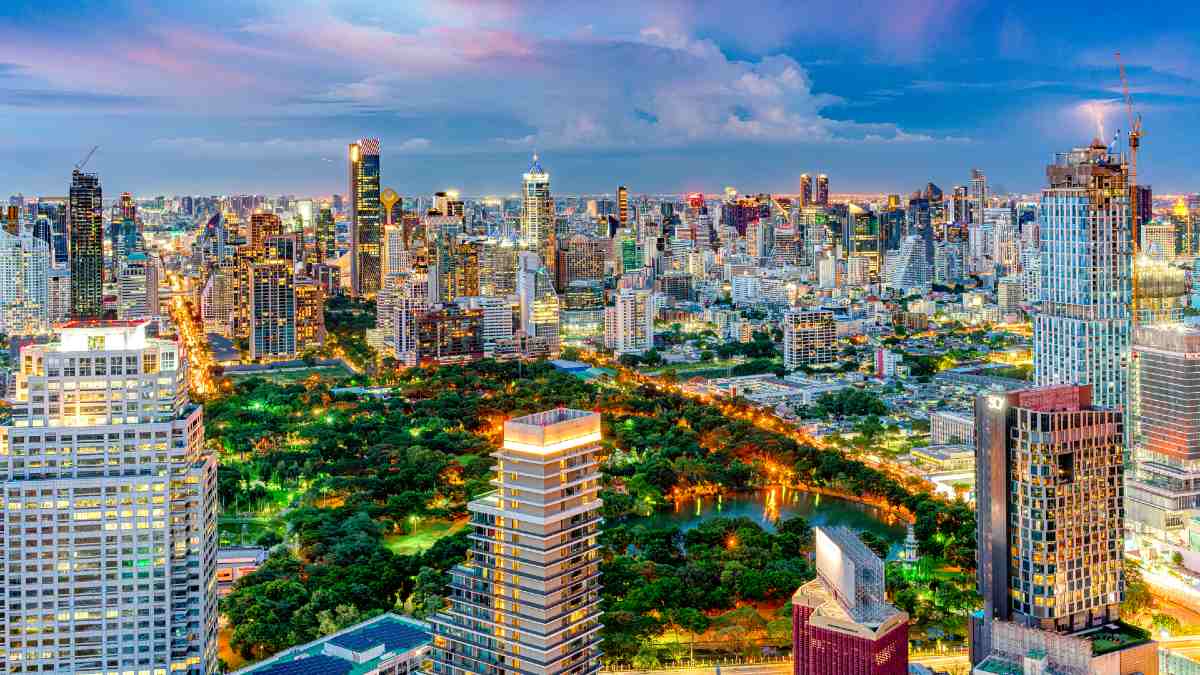 Bangkok skyline