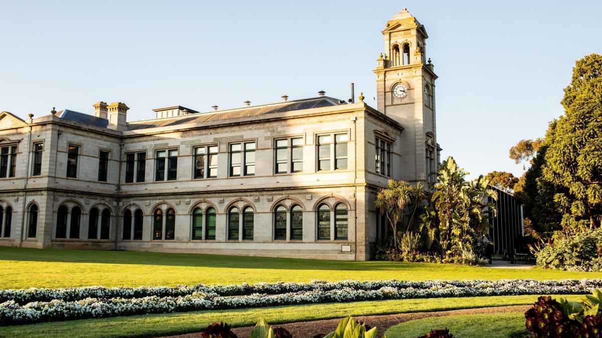 The main building and grounds at Werribee Park Mansion