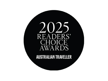 Readers Choice 2025 Australian Traveller award.