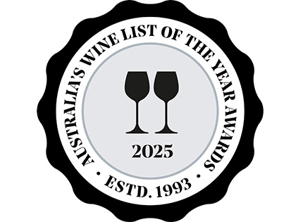 Australia's wine list of the year awards 2025